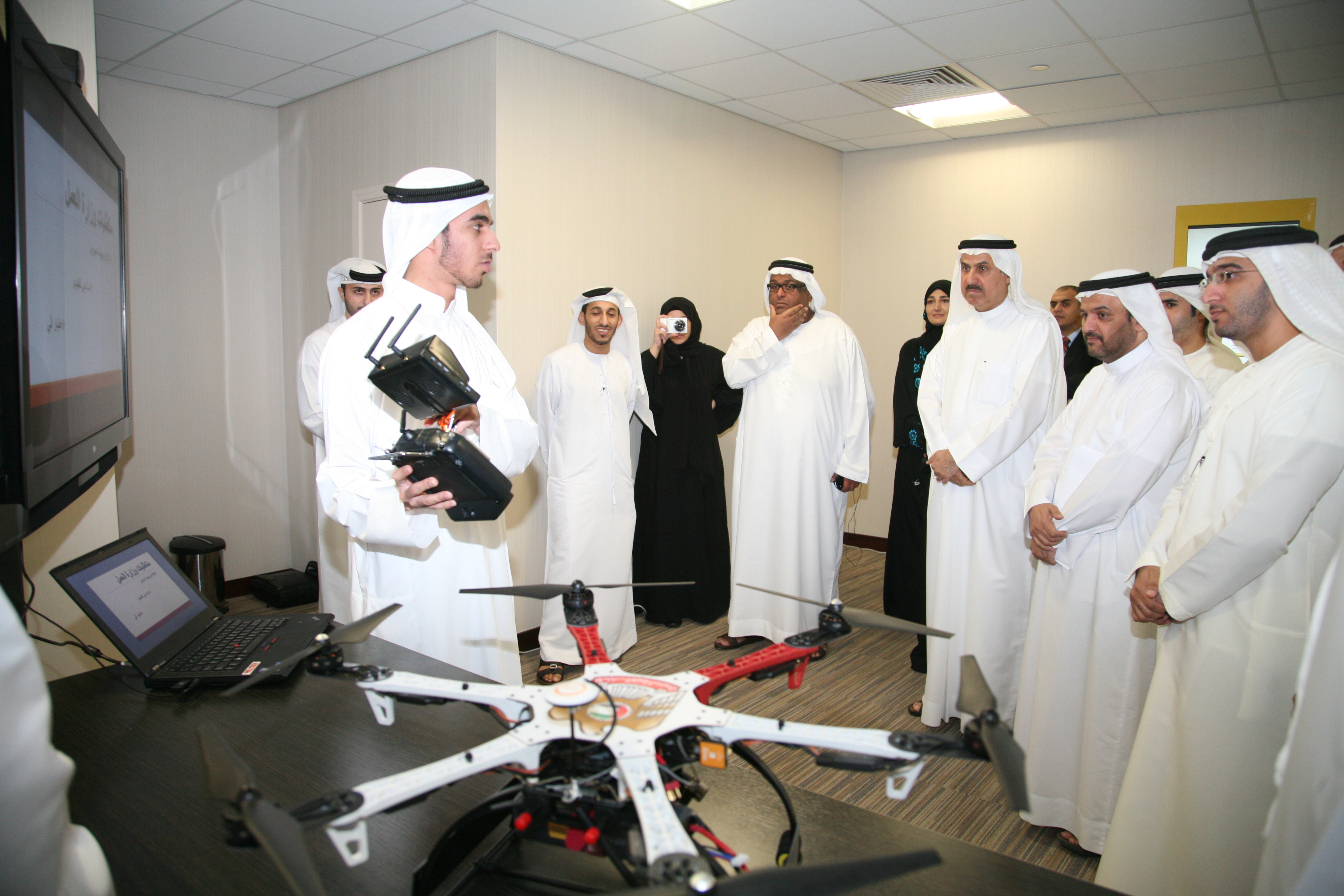 Nomination for the award of the aircraft without and pilot (Smart Inspection Aircraft), to qualify to the final of the top five projects nationwide